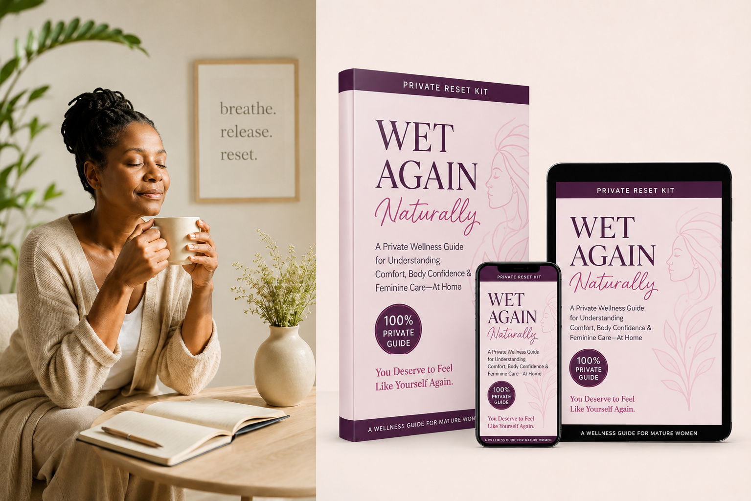 Wet Again Naturally Complete Reset Kit